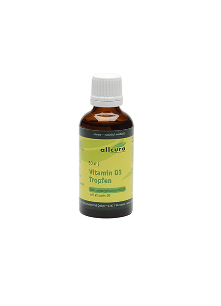 allcura Vitamin D3 gouttes 100 iE (50 ml)