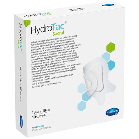 HydroTac comfort sacral pansement en mousse 18 x 18 cm