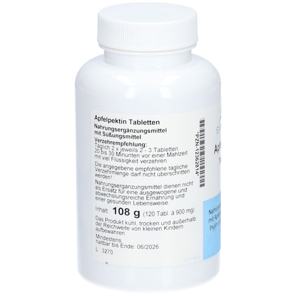 SYNOMED pectine de pomme (120 comprimés)