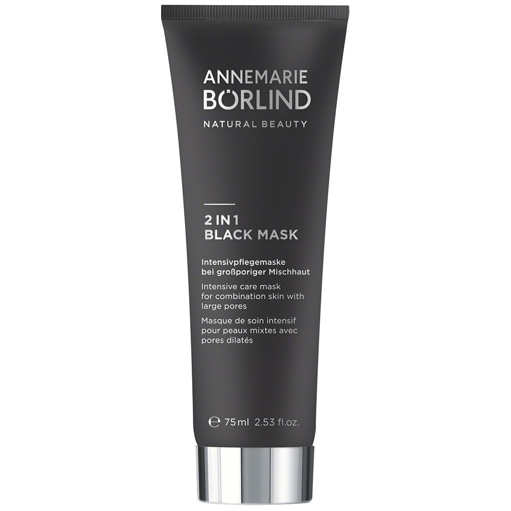 ANNEMARIE BÖRLIND 2 IN 1 BLACK MASK (75 ml)