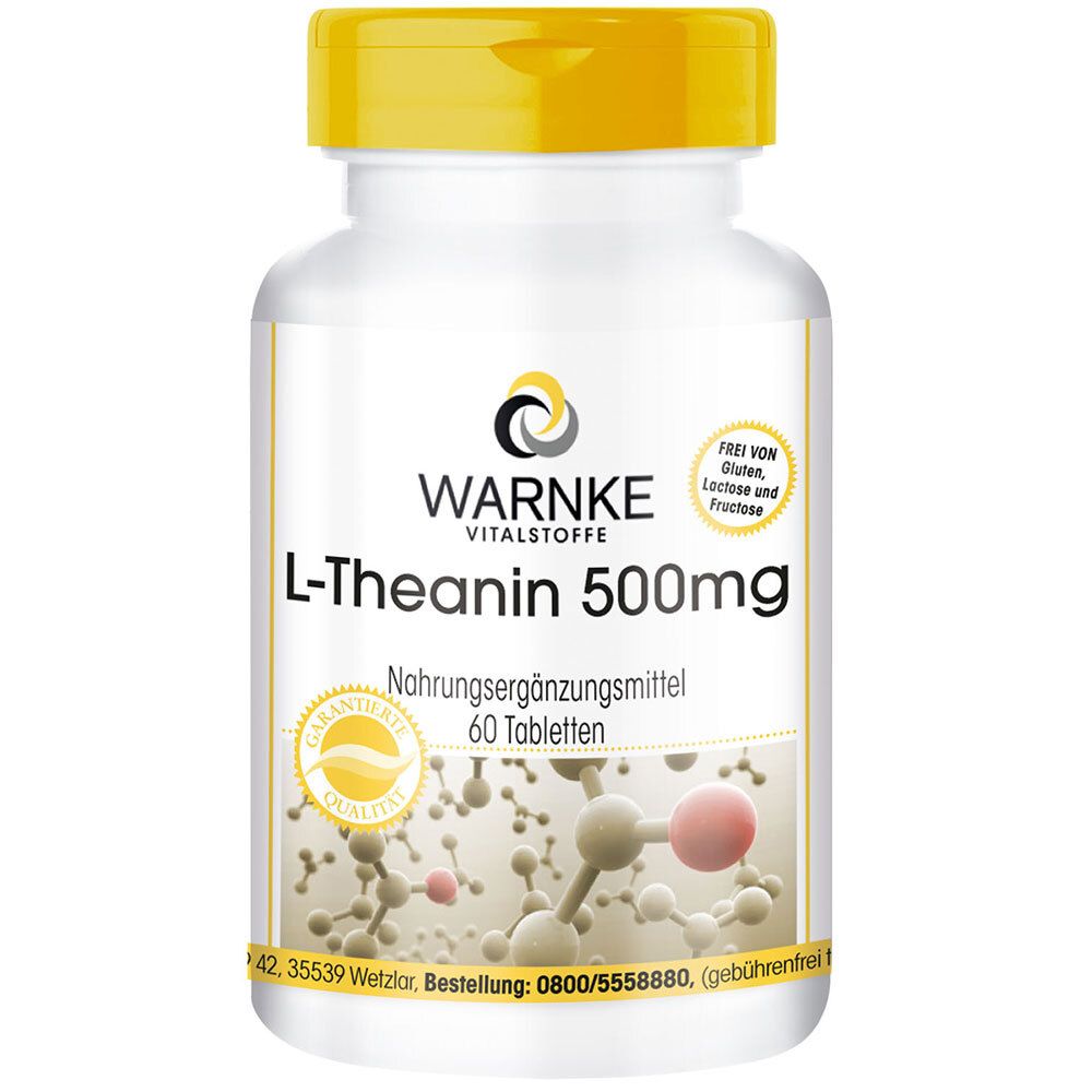 L-THEANIN 500 mg comprimés (60 pièces)