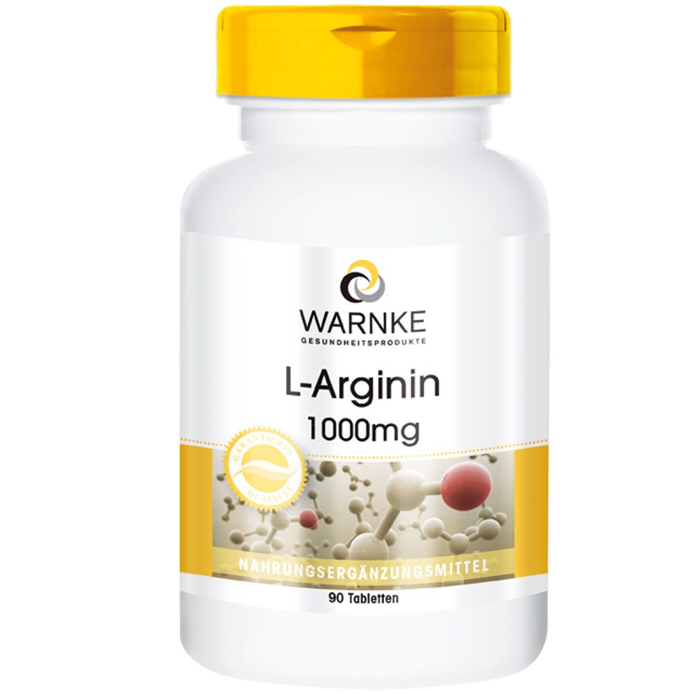 Warnke L-ARGININ 1000 mg comprimés (90 pièces)