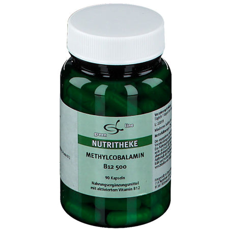 green line NUTRITHEKE Methylcobalamin B12 502 gélules (90)