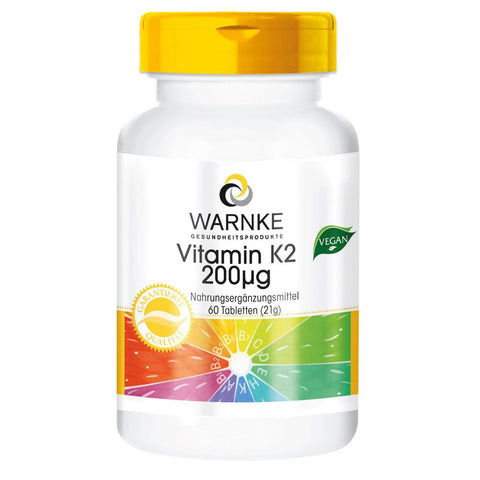 Warnke Vitamine K2 200 µg comprimés (60 pièces)