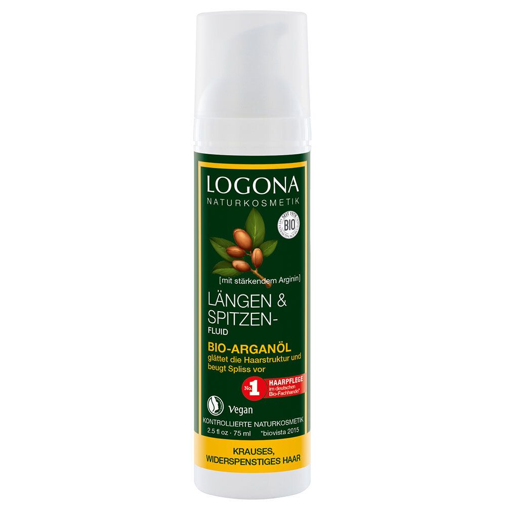 Logona Fluide longueurs et pointes bio à l'huile d'argan (75 ml)
