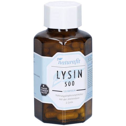 naturafit Lysin 500 gélules (120)