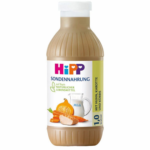 HiPP Alimentation par sonde poulet, carotte et potiron (12x500 ml)