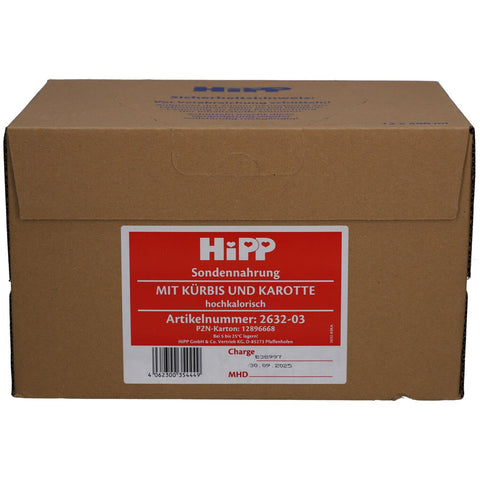 HiPP Alimentation par sonde citrouille & carotte (12x500 ml)