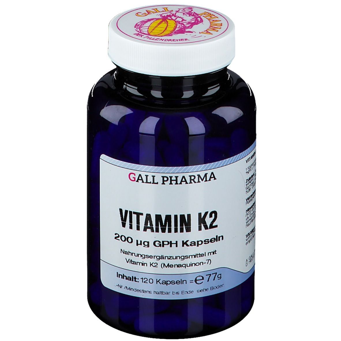 Hecht Vitamine K2 200 µg (120 pièces)