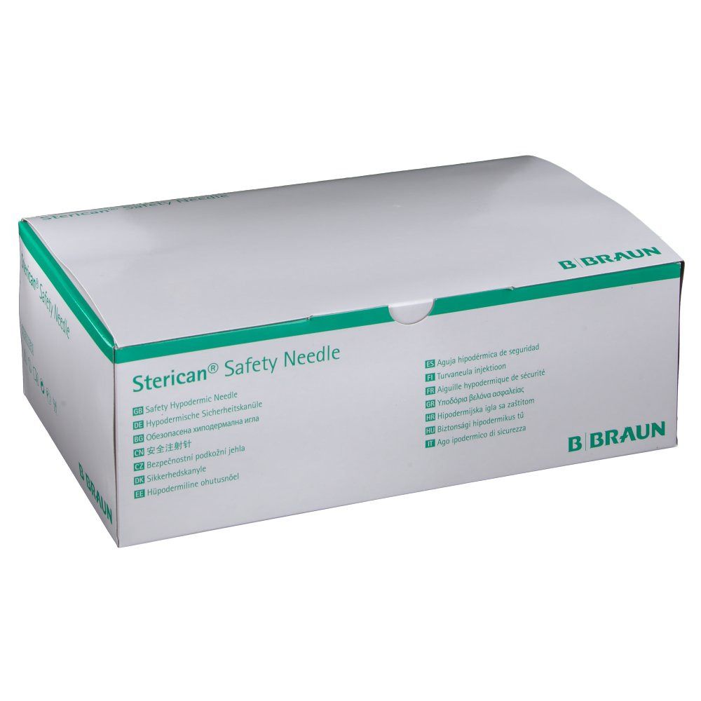 Sterican® Safety aiguilles 22 G x 1/2 0,7 x 40 mm EU (100 pièces)