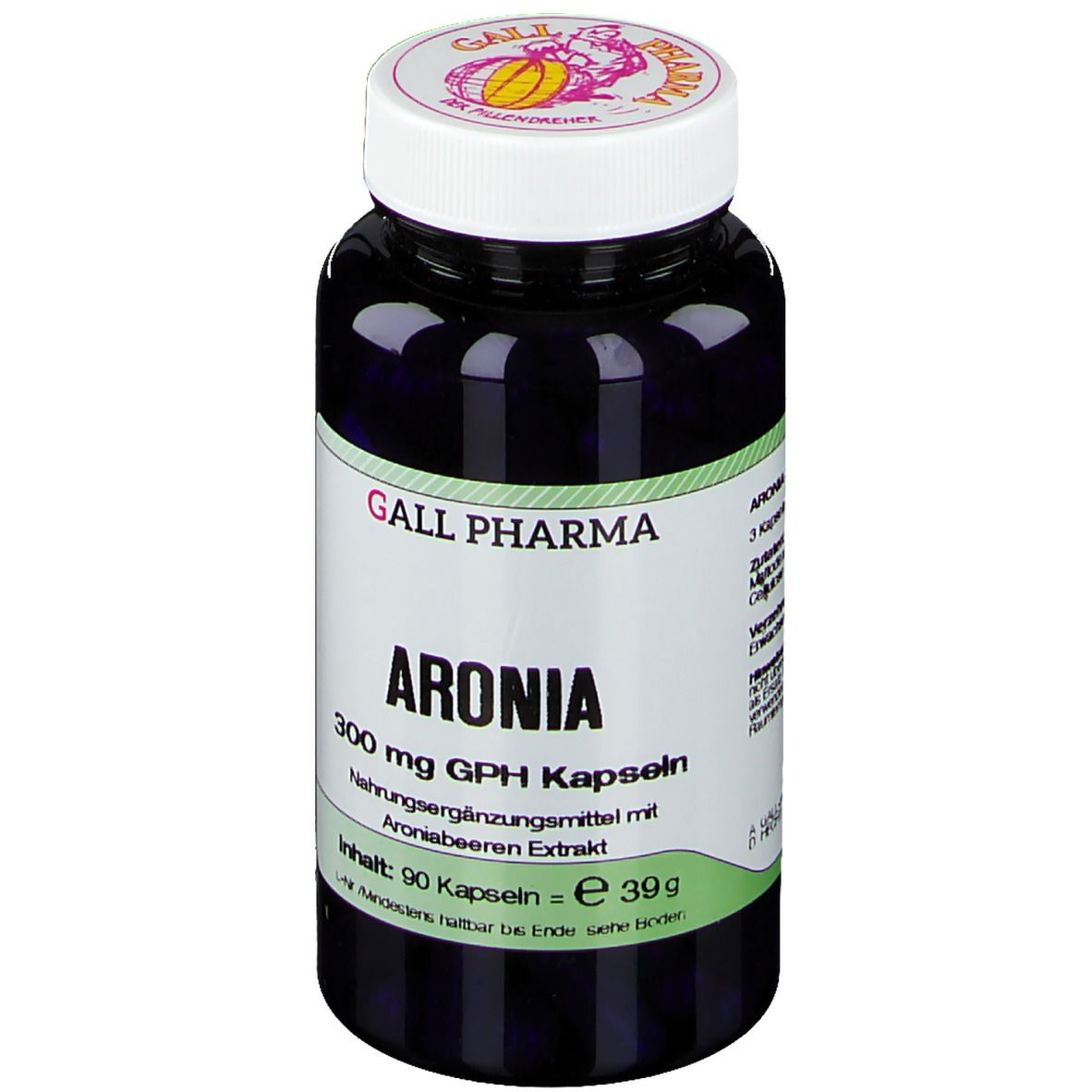 Hecht Aronia 300 mg GPH (90 gélules)