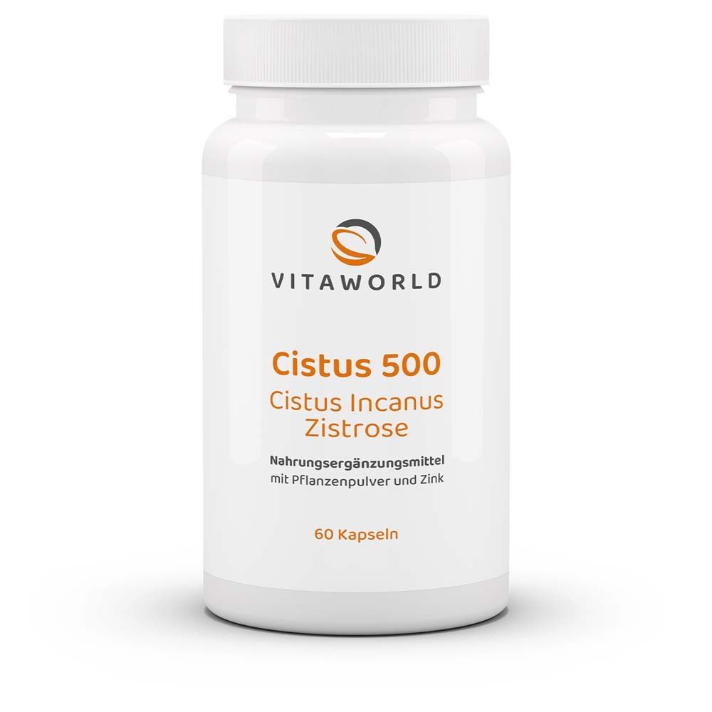 VitaWorld Cistus 500 gélules (60 pièces)