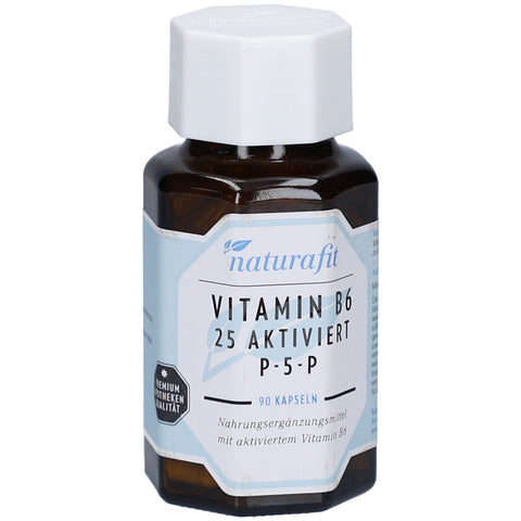 naturafit Vitamine B6 25 activé P-5-P - 90 gélules