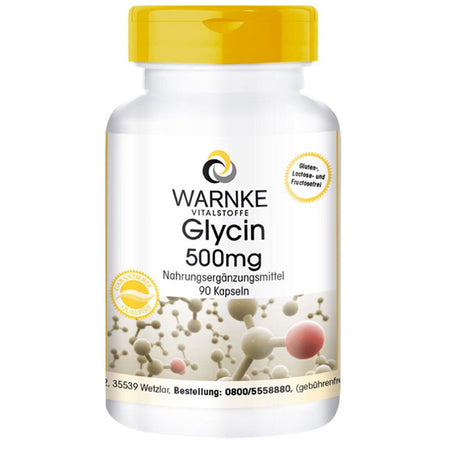 Warnke Glycine 500 mg (90 gélules)