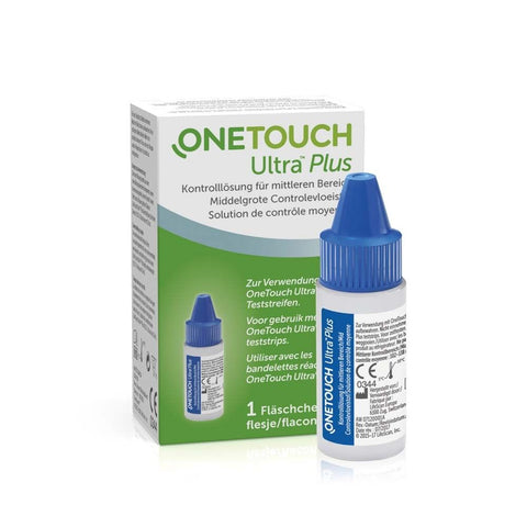 OneTouch Ultra® Plus solution de contrôle moyenne — 3,8 ml