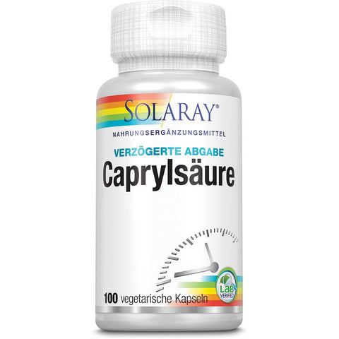 SOLARAY® Acide caprylique (100 gélules)
