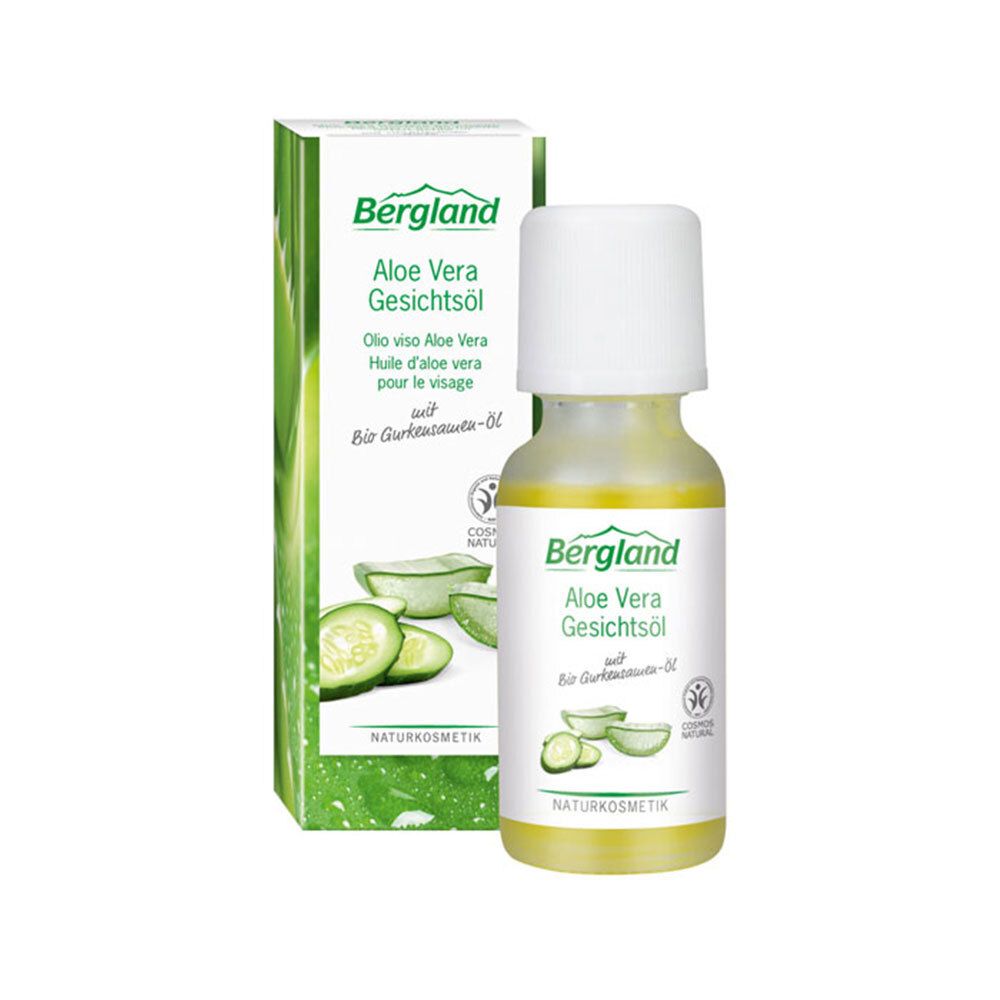Bergland Huile pour le visage à l'aloe vera (20 ml)