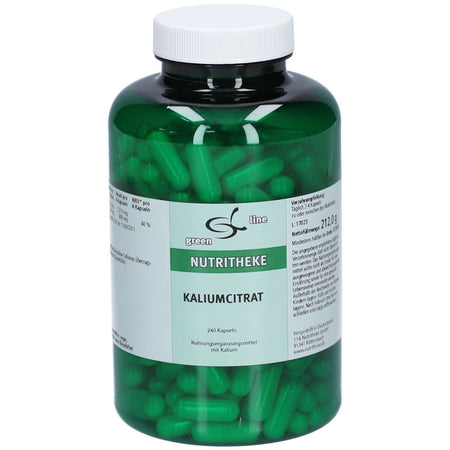 green line NUTRITHEKE citrate de potassium (240 gélules)
