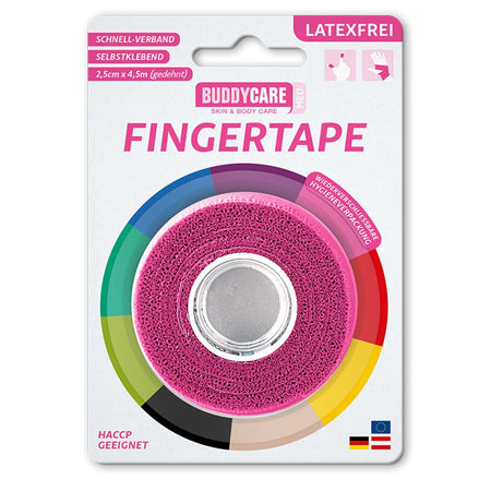 BUDDYCARE® MED bande pour doigt PINK 2,5cmx4,5m sans latex — 1 pièce