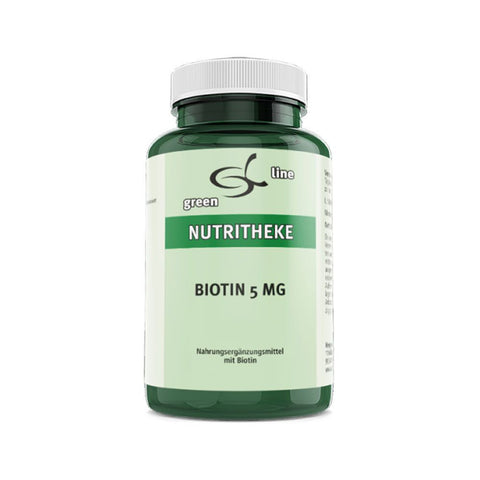 green line NUTRITHEKE Biotine 5 mg (180 gélules)