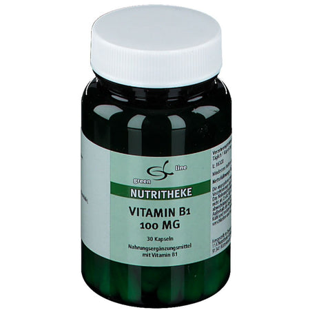 green line NUTRITHEKE Vitamine B1 100 mg - 30 gélules