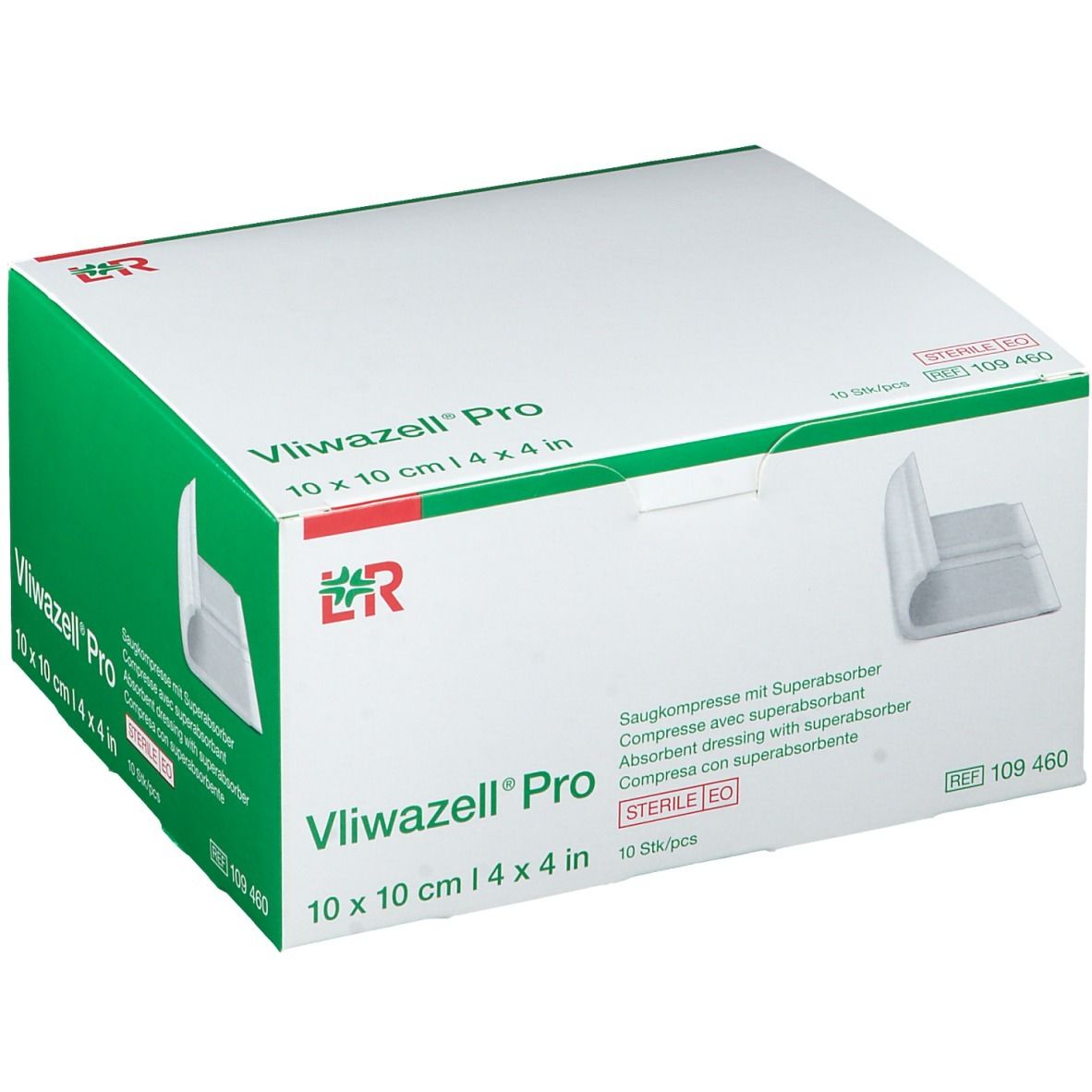 Vliwazell® Pro 10 x 10 cm — 10 pièces