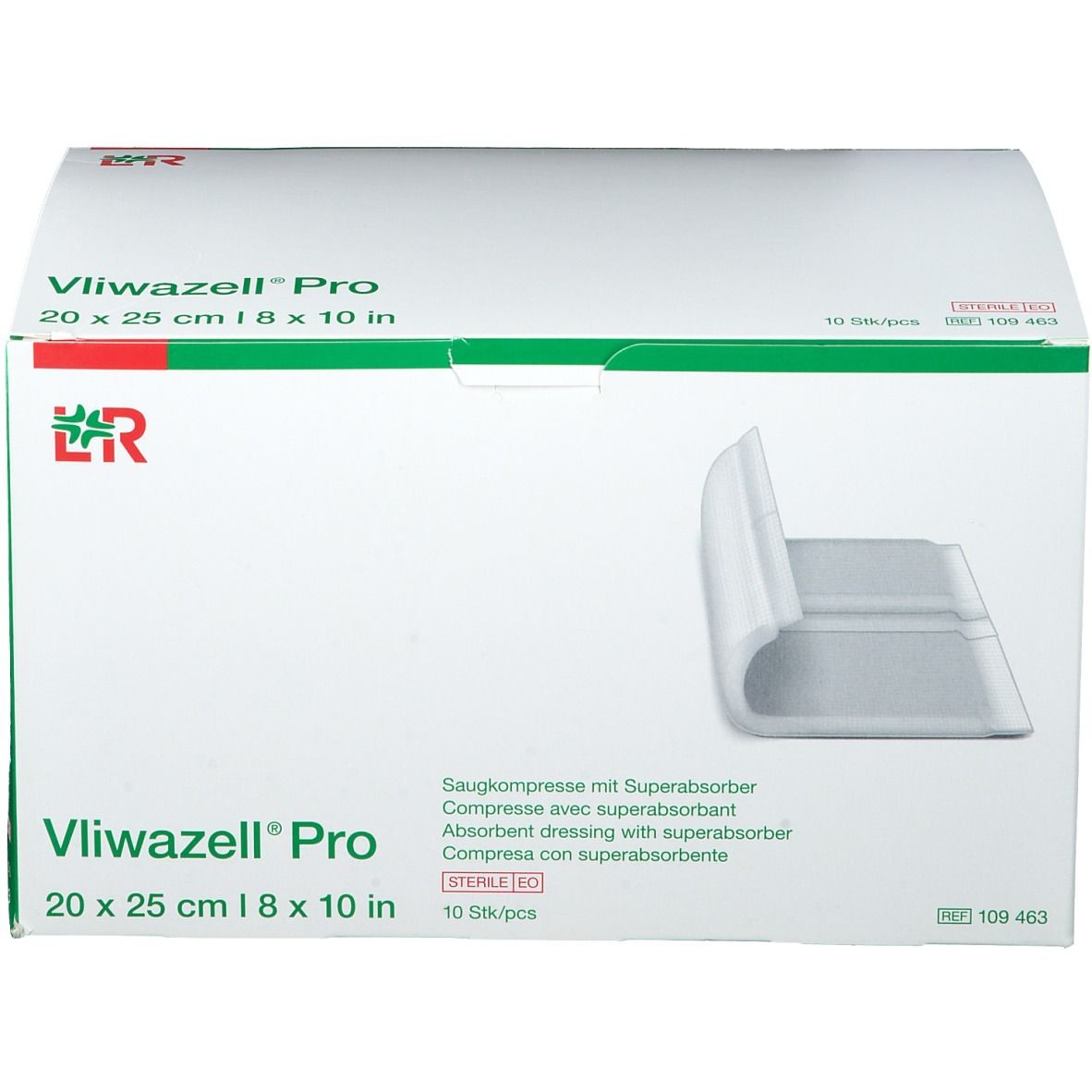 Vliwazell® Pro 20 x 25 cm - 10 pièces