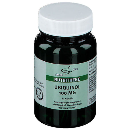 green line NUTRITHEKE Ubiquinol 100 mg (30 gélules)
