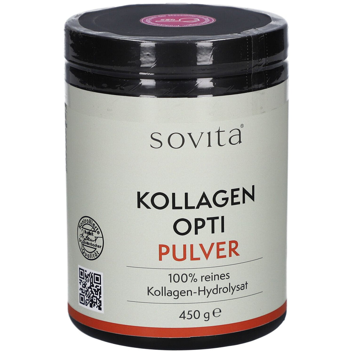 Sovita Kollagen Opti poudre – hydrolysat de collagène bovin pur (450 g)