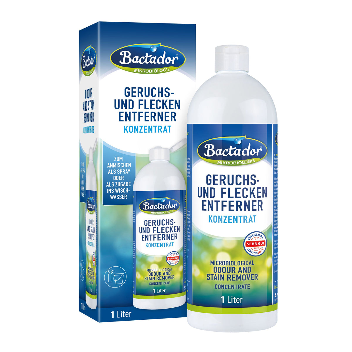Bactador Désodorisant et détachant concentré (1000 ml)