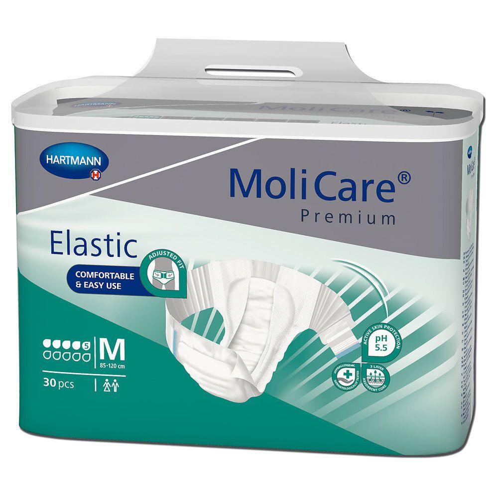 MoliCare® Premium Elastic 5 gouttes taille M (30 pièces)