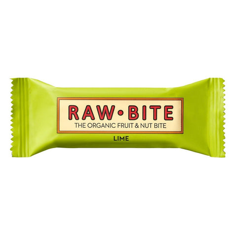 RAWBITE Barre aux fruits & noix au citron vert épicé (50 g)