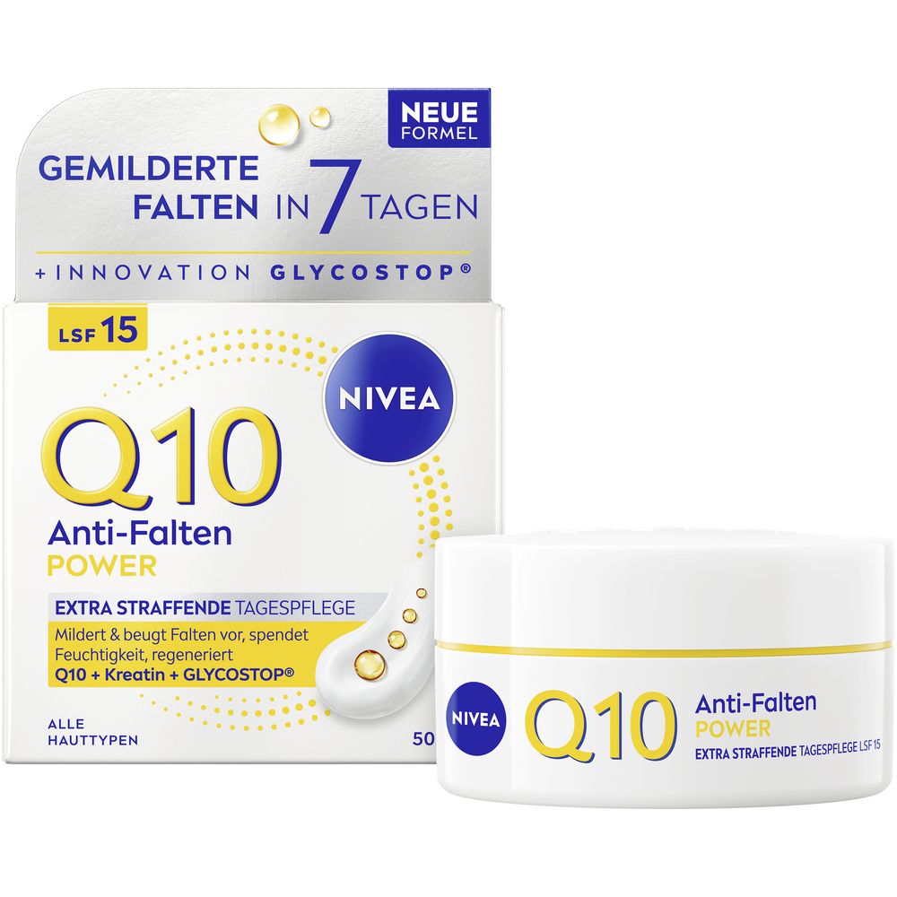 NIVEA Face Q10 Power anti-rides + raffermissant soin de jour (50 ml)