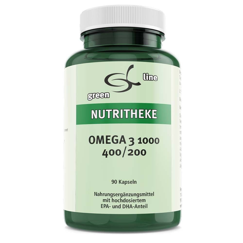 green line NUTRITHEKE Omega 3 algues 834 mg (90 gélules)