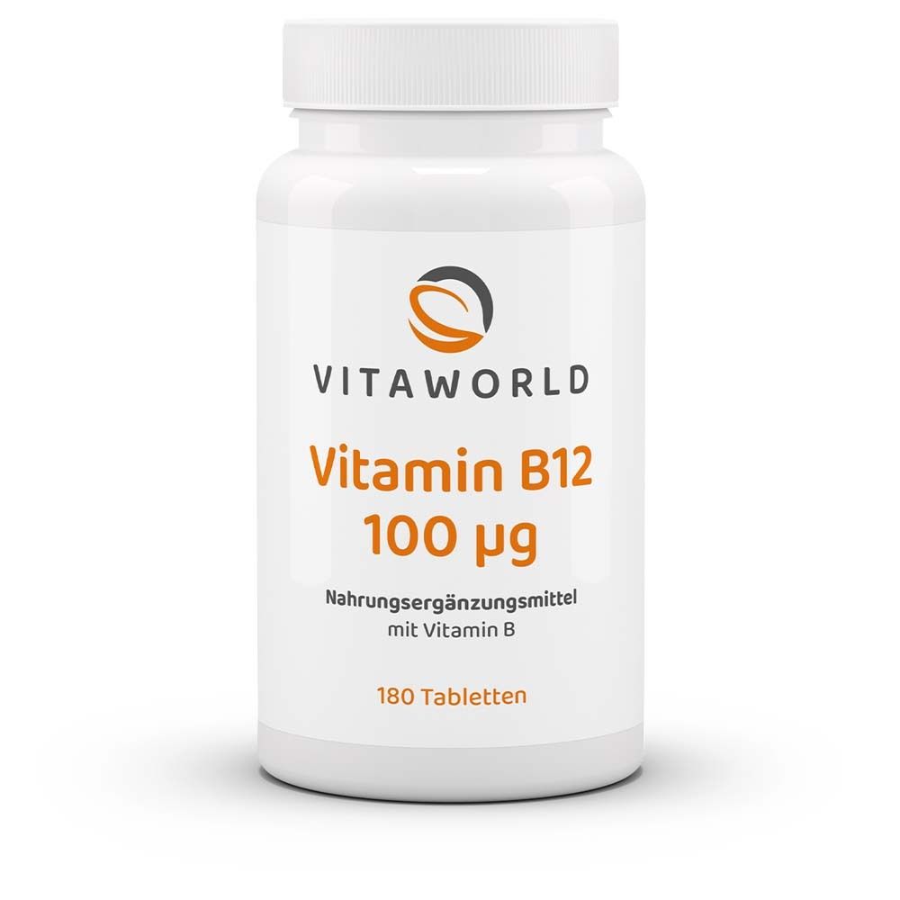 Vitamine B12 100 µg — 180 comprimés