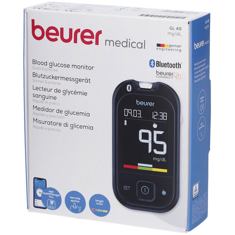 Beurer GL49 lecteur de glycémie mg/dl (1 pièce)