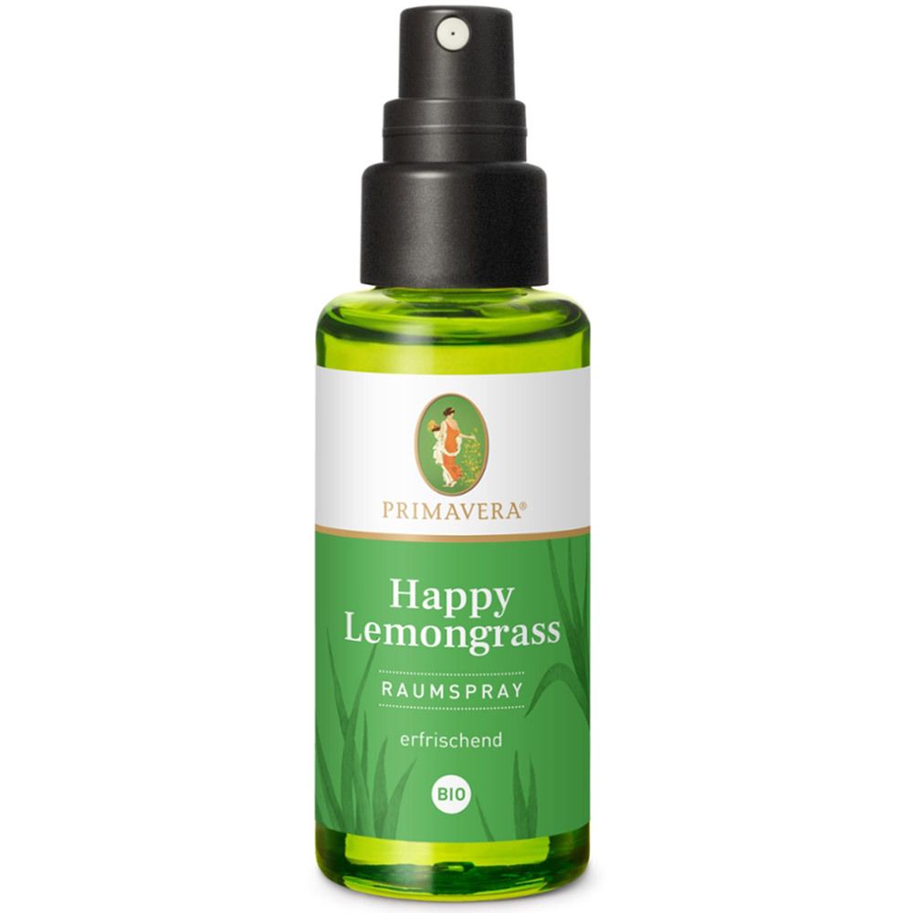 PRIMAVERA® Happy Lemongrass spray d'ambiance bio (50 ml)