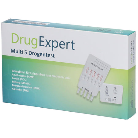 DrugExpert Multi 5 test de dépistage de drogues (1 pièce)
