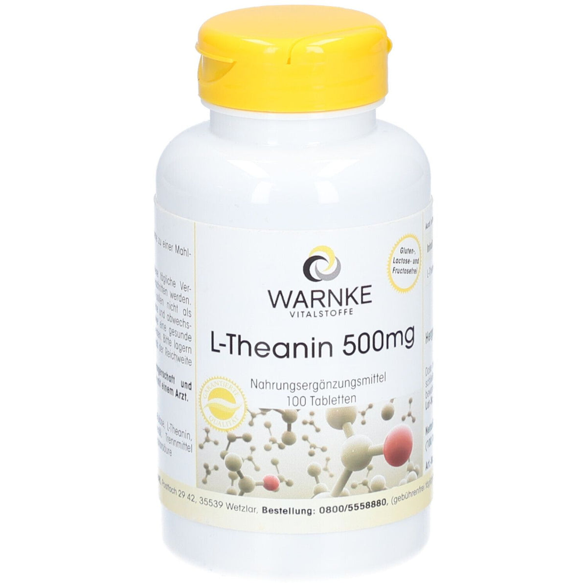 WARNKE-Theanin 500mg comprimés (100 pièces)