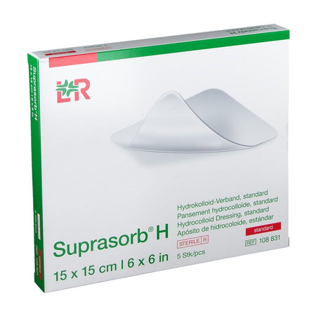 Suprasorb H pansement hydrocolloïde Standard 15 x 15 cm - 5 pièces