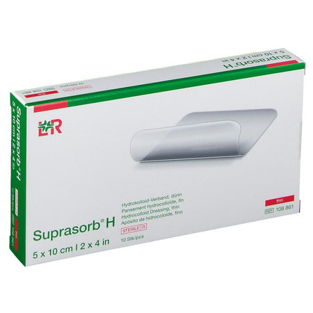 Suprasorb® H pansement hydrocolloïde fin (5 x 10 cm, 10 pièces)