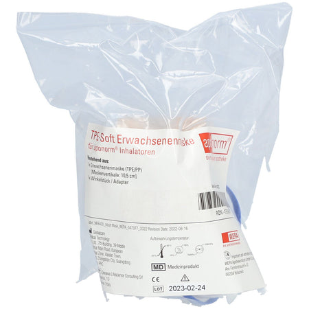 aponorm masque adulte TPE-Soft pour inhalateur (1 pièce)