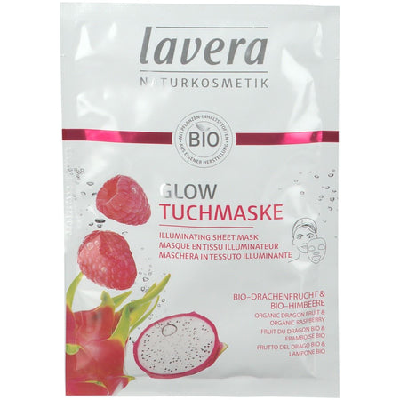lavera Glow masque en tissu (1 pièce)