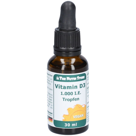 Vitamine D3 1000 UI gouttes vegan (30 ml)
