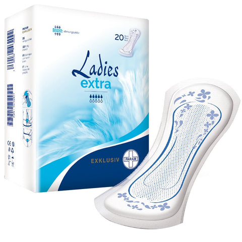 PARAM Dames Exclusif protections pour incontinence extra (20 pièces)