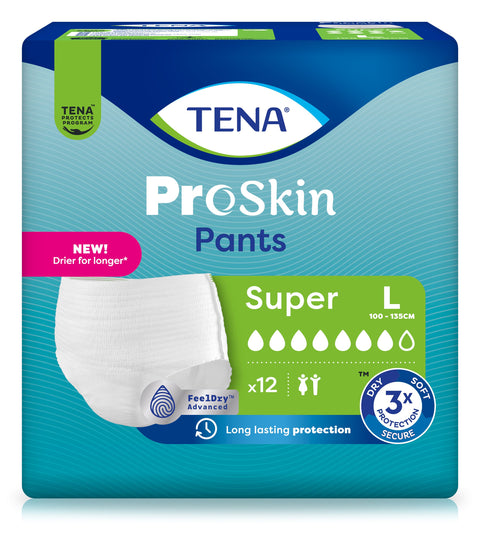 TENA PANTS super Taille L (12 pièces)