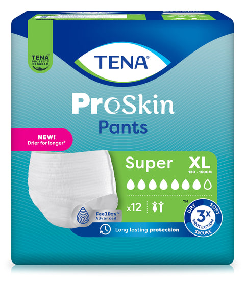 TENA pants Super culottes taille XL (12 pièces)