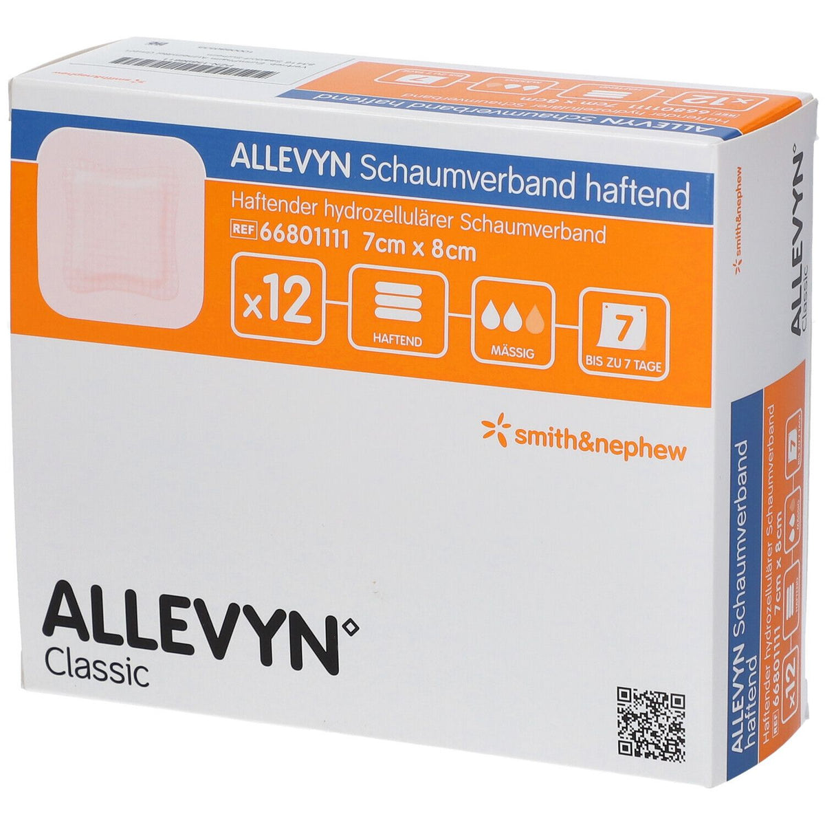ALLEVYN pansement en mousse adhésif (7 x 8 cm)