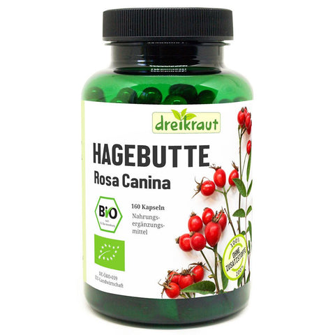 dreikraut® Bio gélules de cynorhodon (160 pièces)