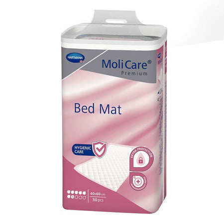 MoliCare Premium Bed Mat 7 Tropfen alèse avec dos en film imperméable 40x60 cm – 30 pièces
